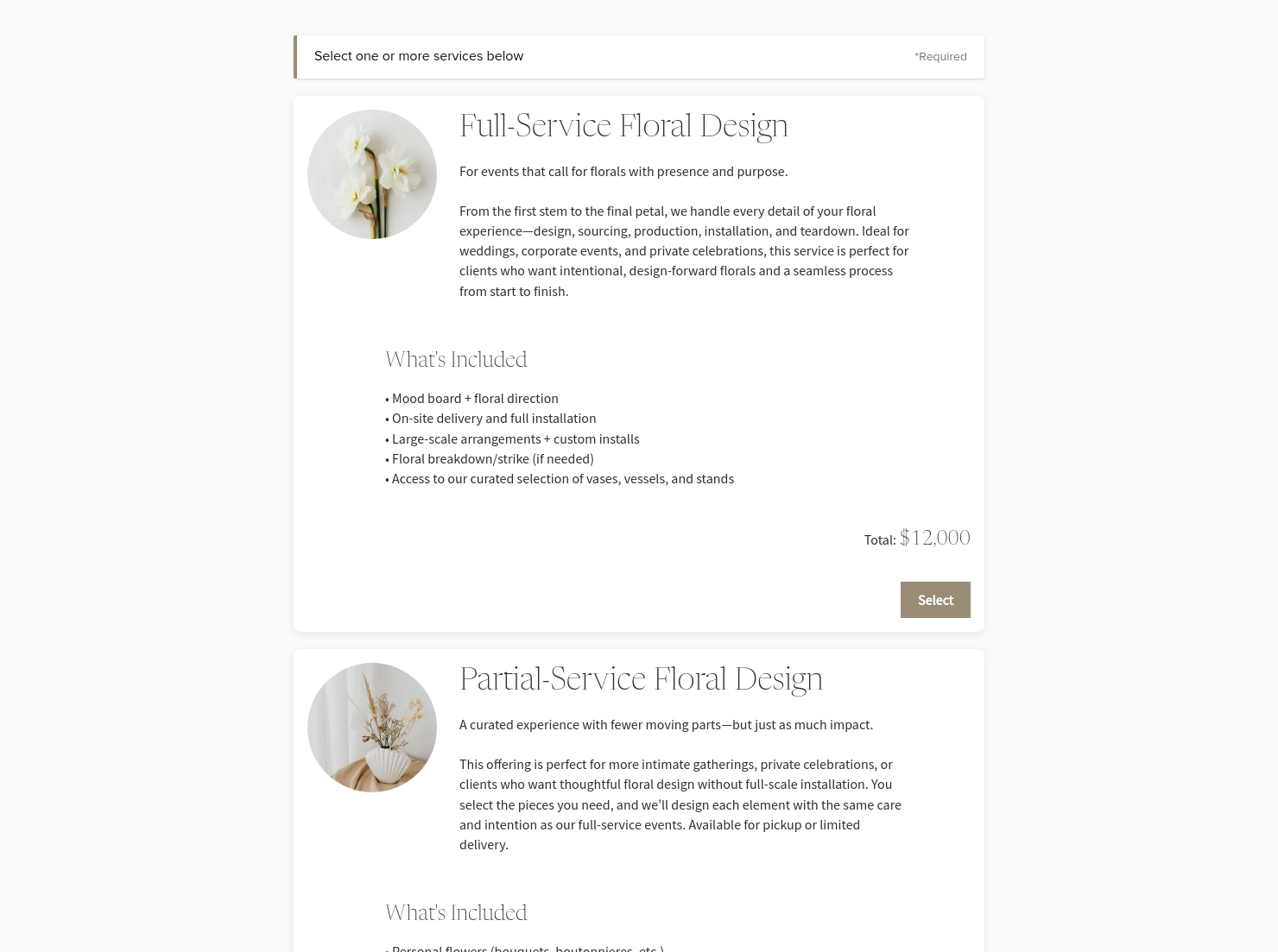 Services