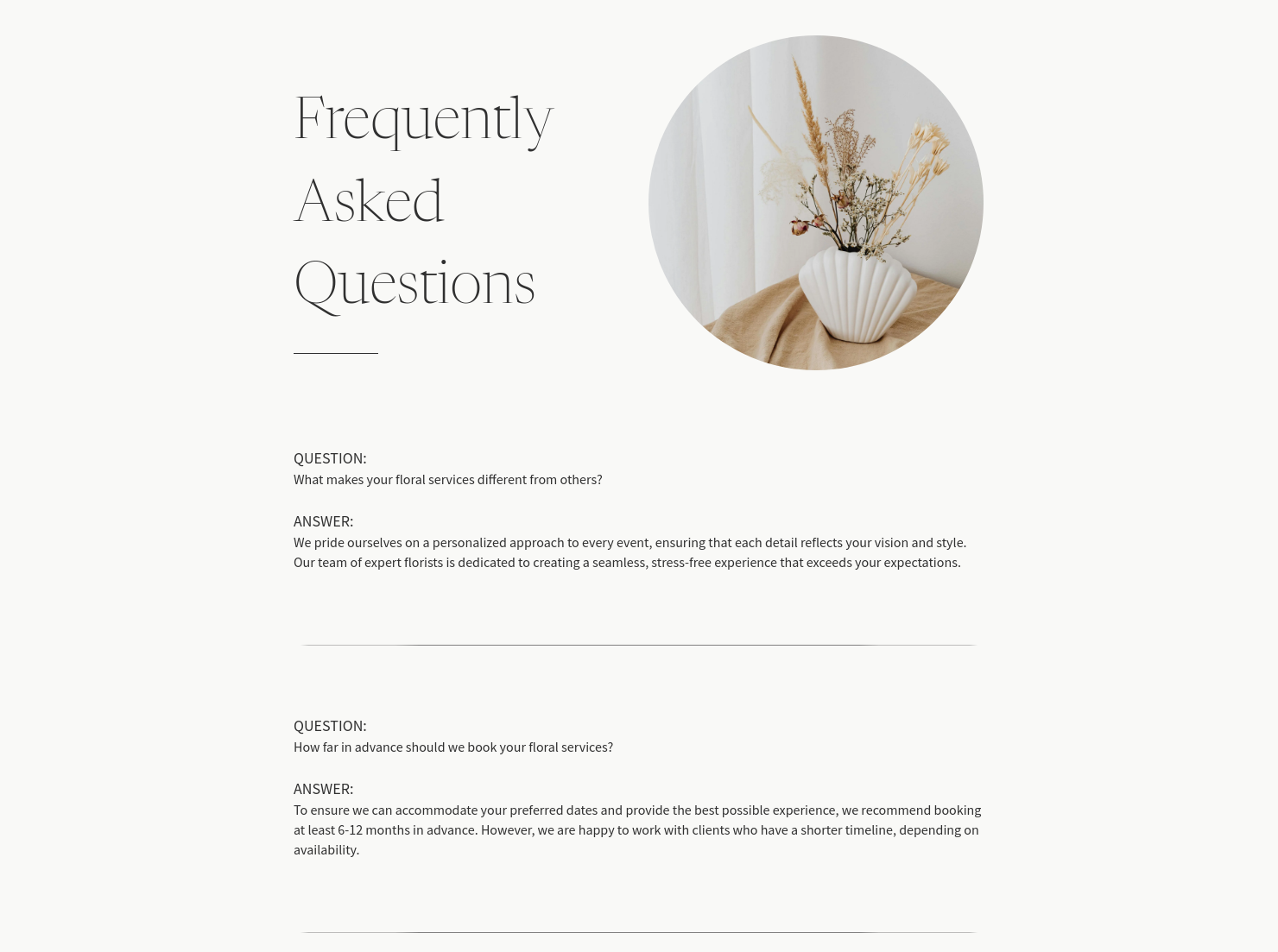 FAQ