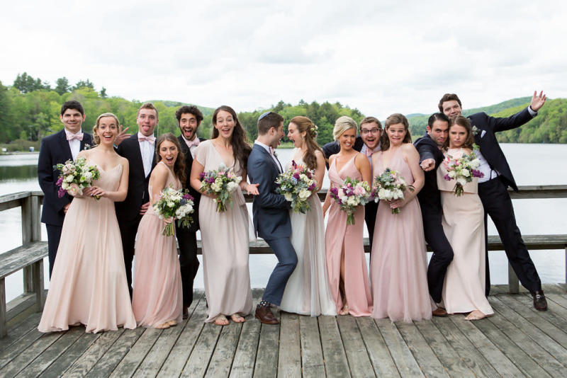 Traditional Jewish Wedding at Camp Lenox in Camp Lenox, North Main Road