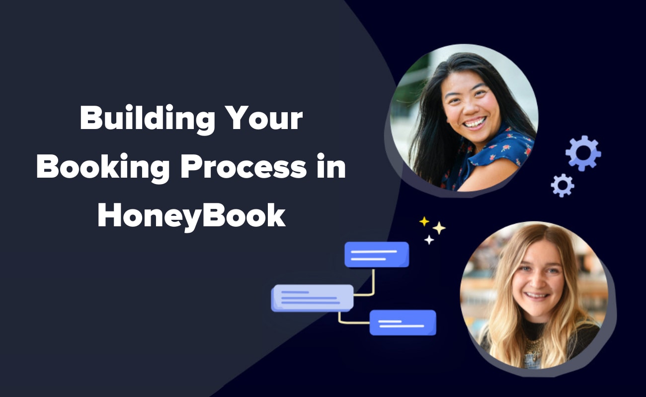 Building your booking process in honeybook