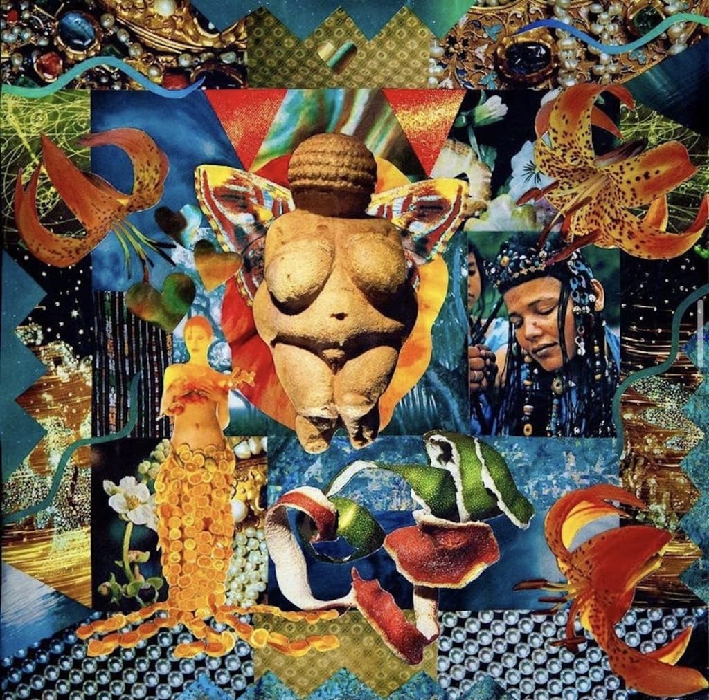 black contemporary art