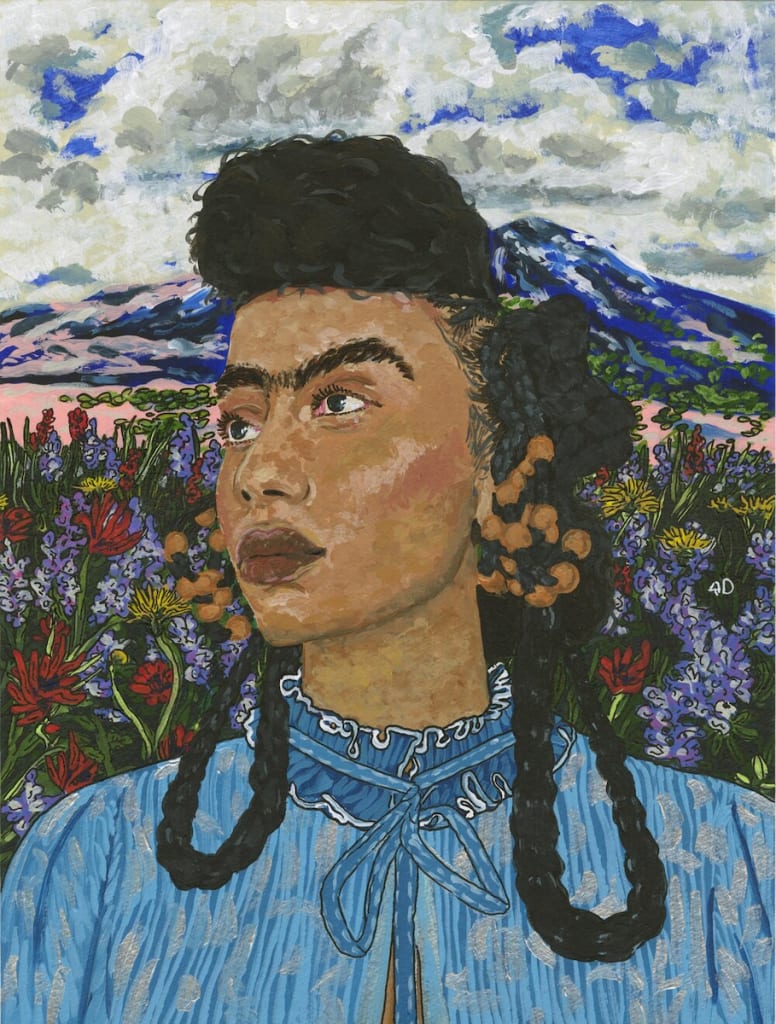 black contemporary art