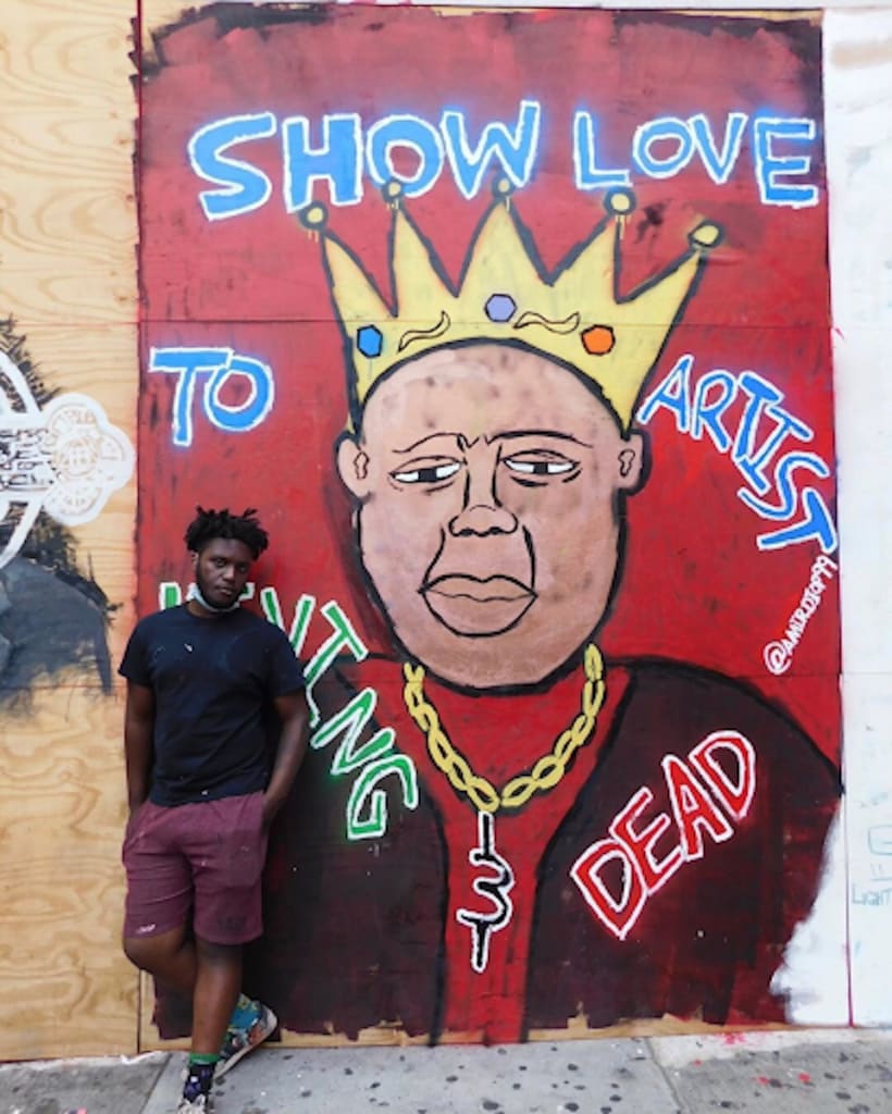 black contemporary art