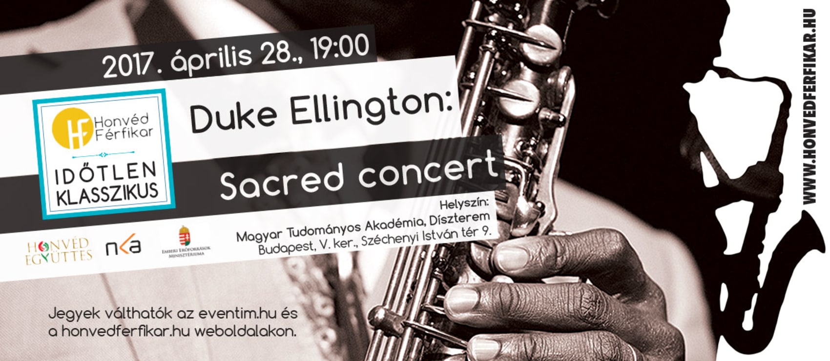 Szakrális zene és crossover találkozása: Duke Ellington-hangverseny