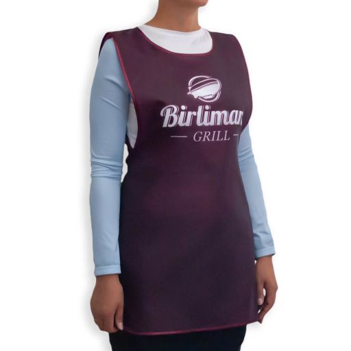 Рекламная накидка - Birliman Grill Материал – полиэфирный шелк, нанесение – сублиационная печать