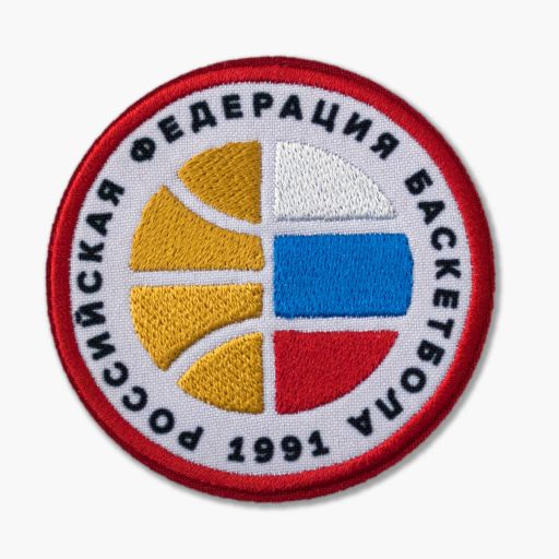 Шеврон РФБ Комбинированный шеврон. Совмещение сублимационной печати и вышивки.