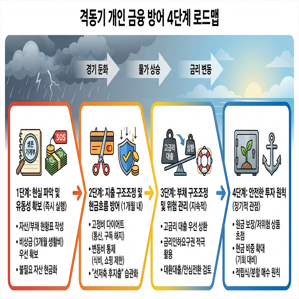 2026 경제위기 탈출 로드맵: 현금흐름·부채·투자까지 한 번에 점검