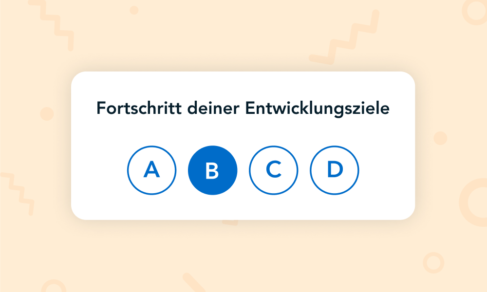 Feedback zu persönlichen Zielen