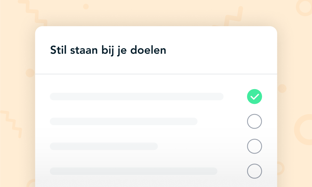 Doelen & voortgang