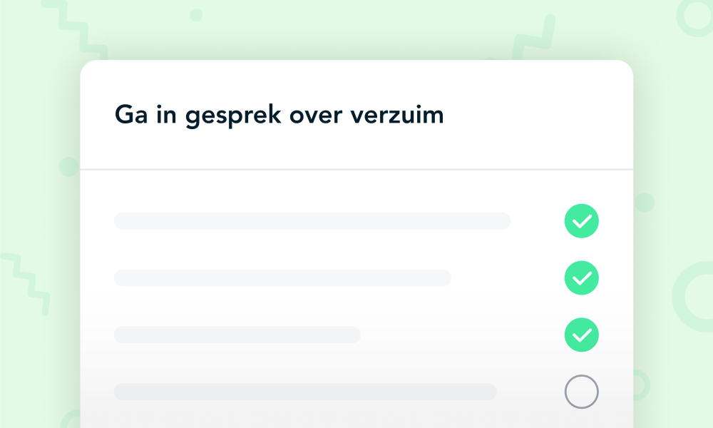 Verzuimgesprek met de medewerker