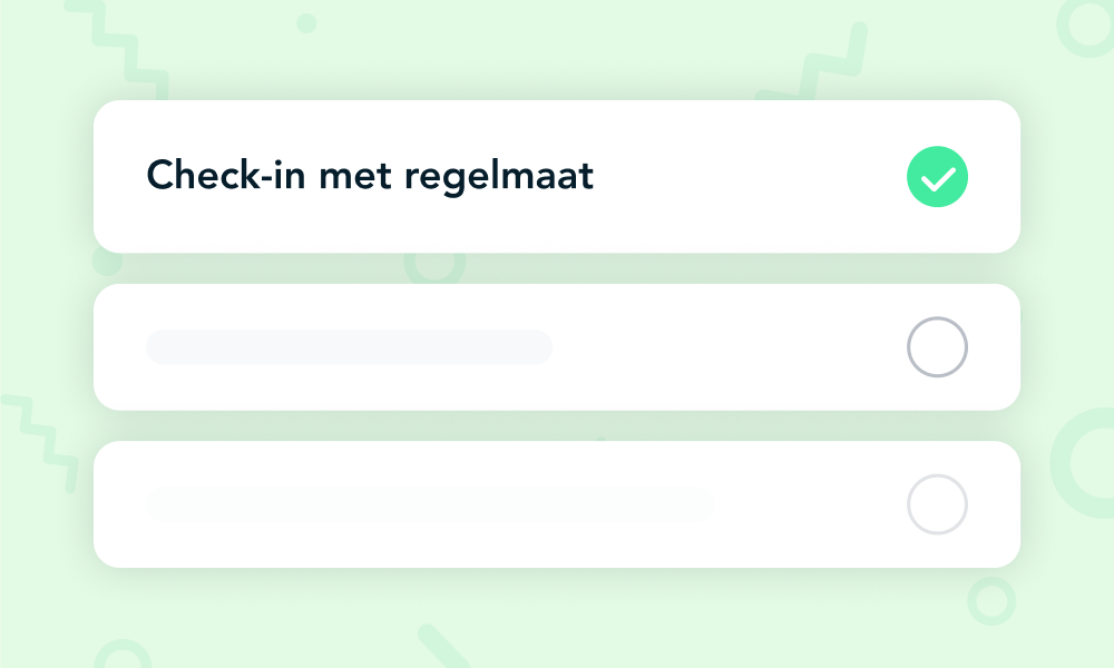Snelle 15-minuten check-in