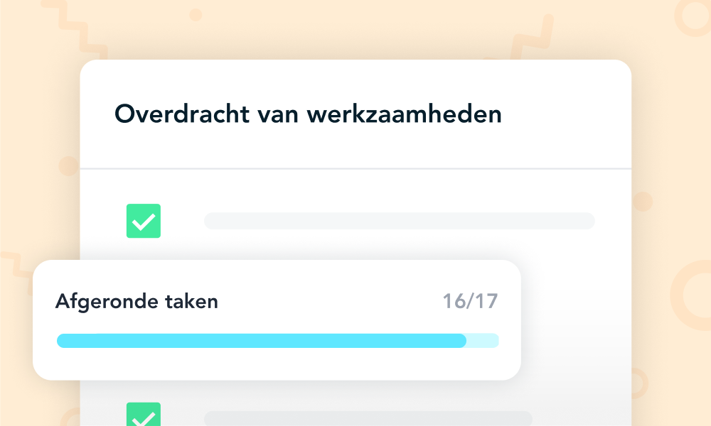 Overdracht-checklist bij afwezigheid