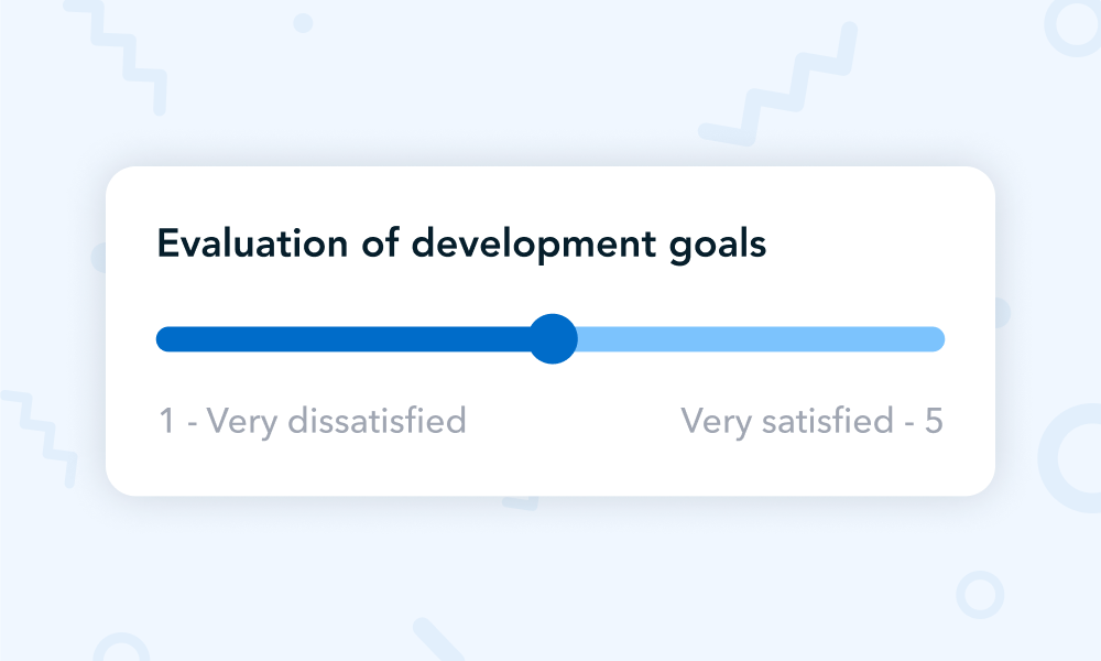 Goal-setting meeting with the employee