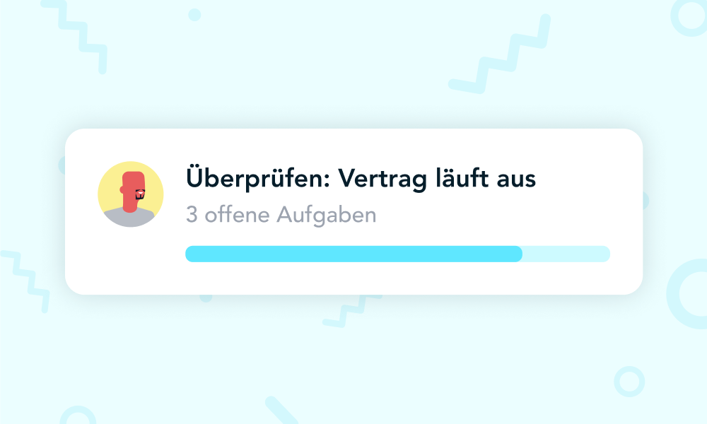 Vertragsverlängerung eines Mitarbeitenden