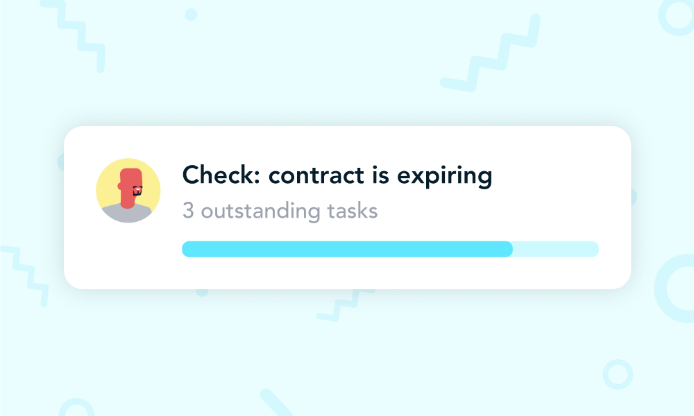 Contract renewal of an employee