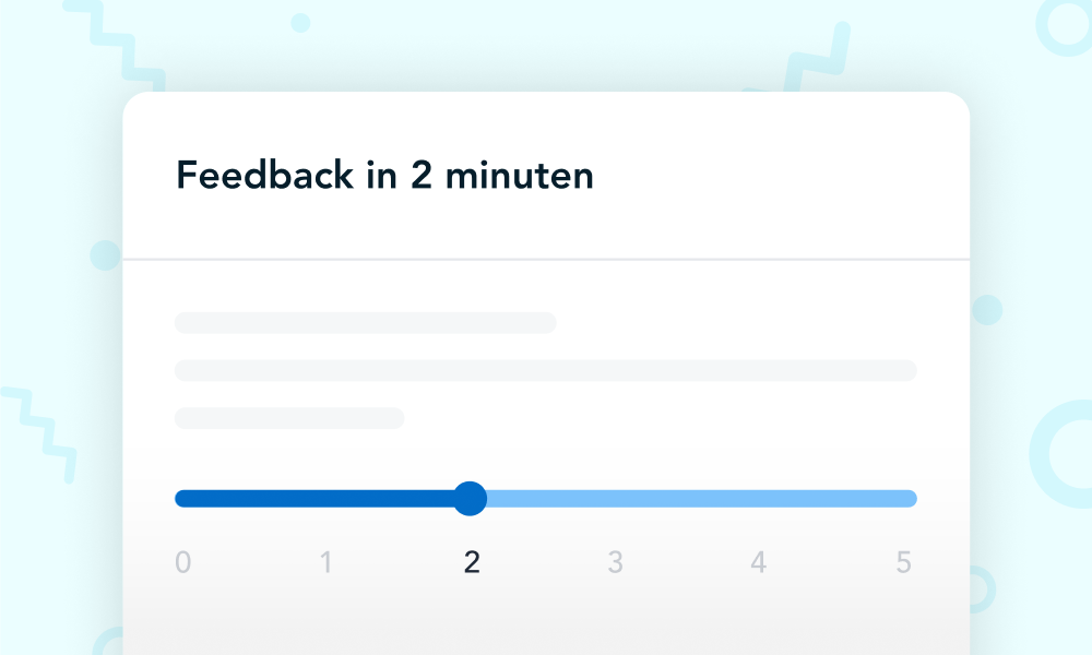 Feedback van collega’s – snel en simpel