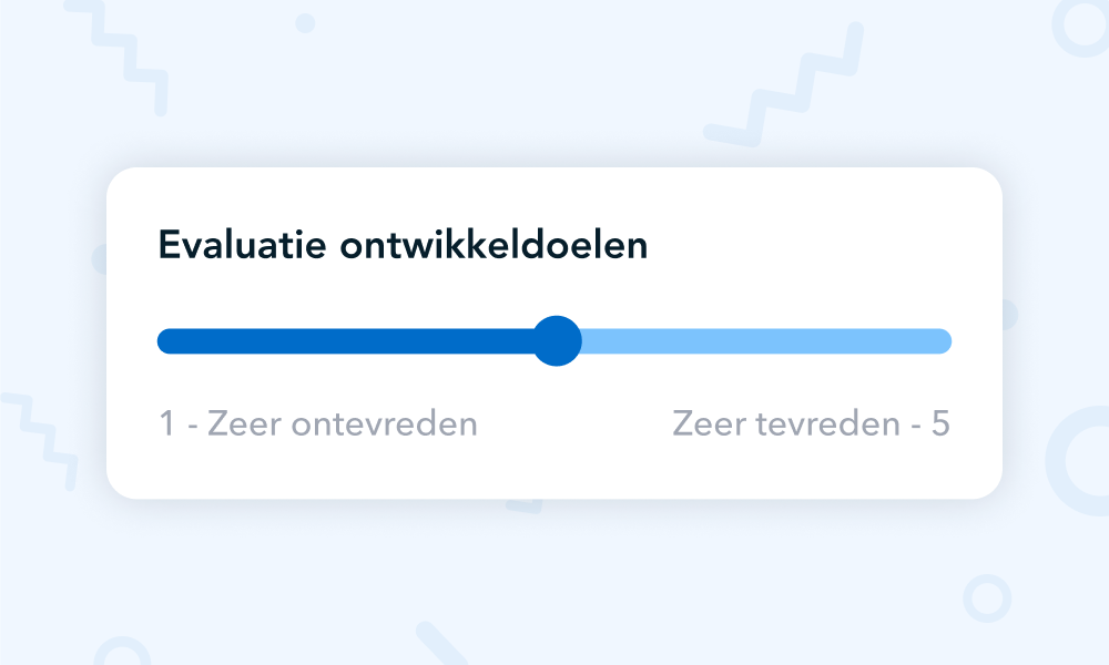 Doelengesprek met de medewerker
