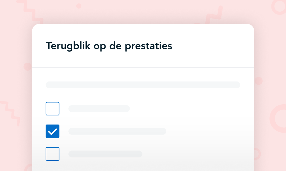 Functioneringsgesprek template