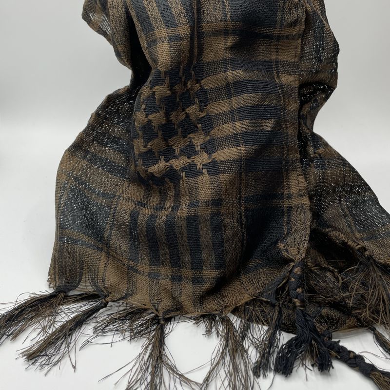picture of Brown and Black Neck Scarf