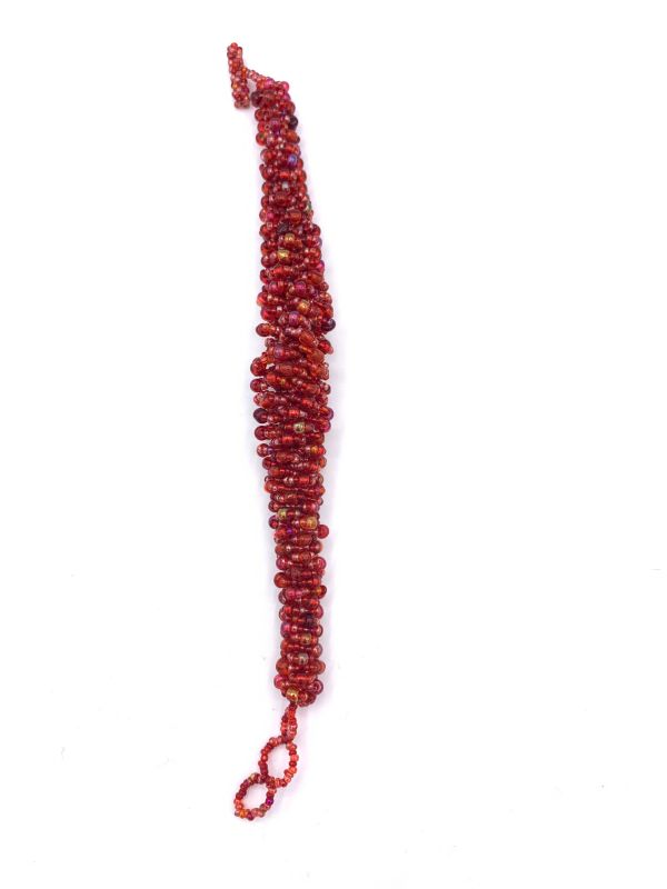 picture of Beaded Bracelet (Red)
