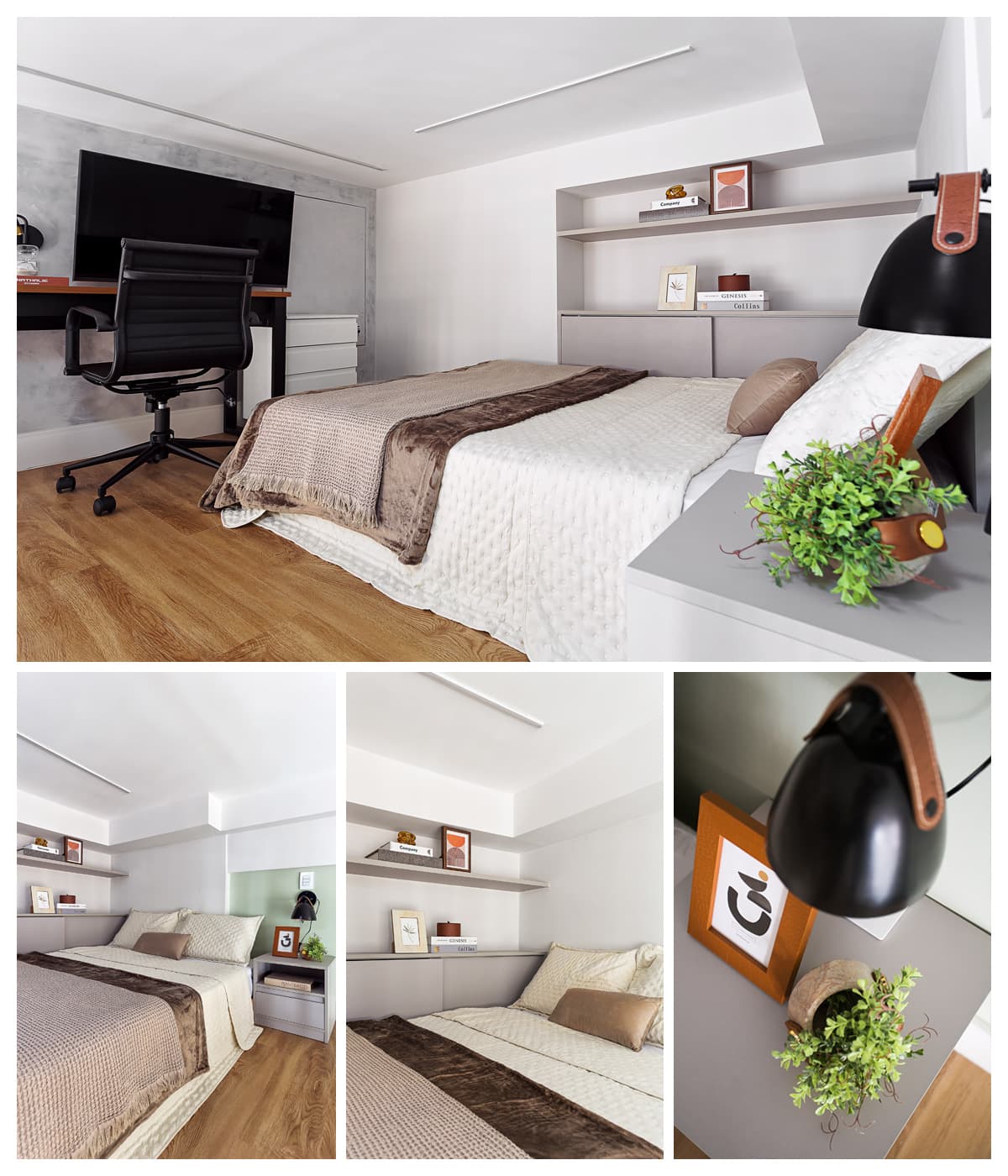 RMV transforma apartamento compacto / Fotografia Gustavo Awad