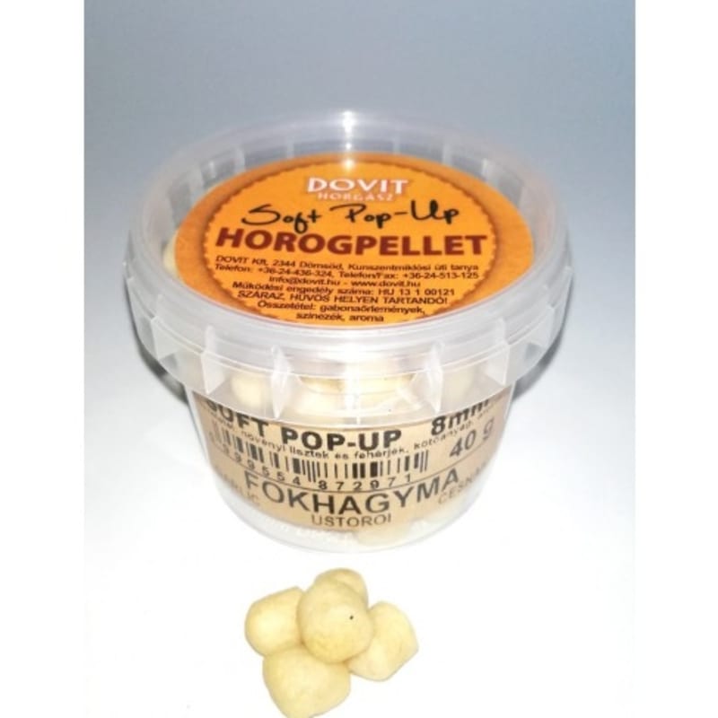 Soft Pop-Up Pellet fokhagyma 8mm