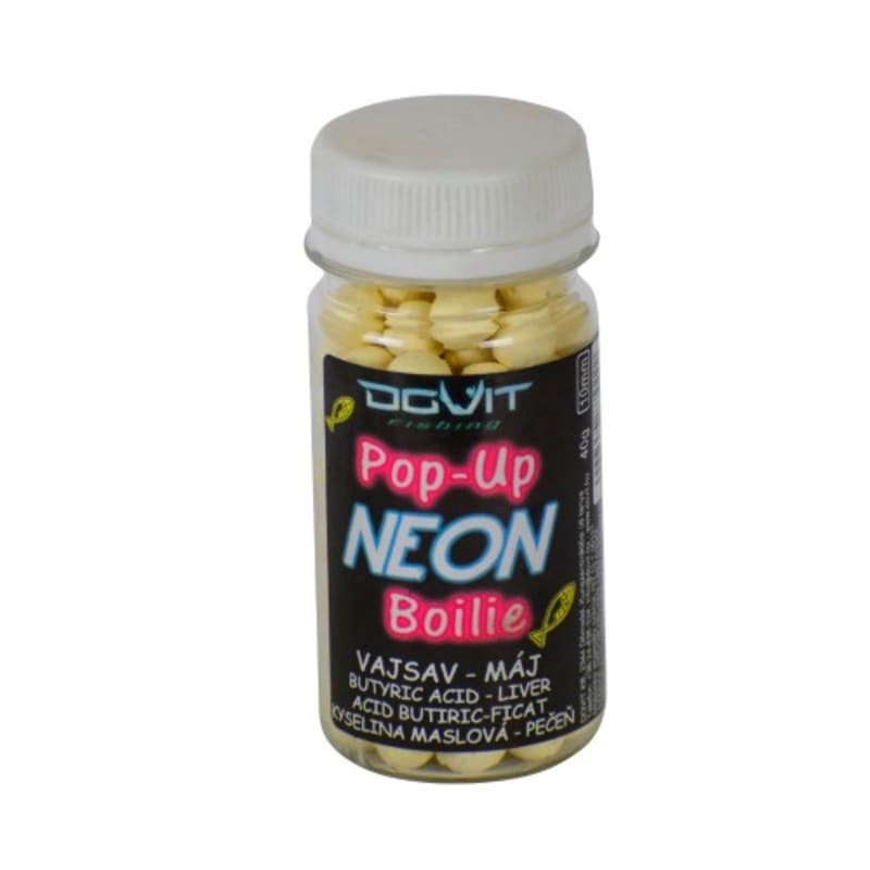 Pop-Up Neon Boilie - Vajsav-máj 10mm