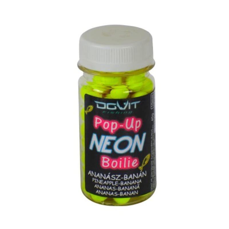 Pop-Up Neon Boilie - Ananász-Banán 10mm