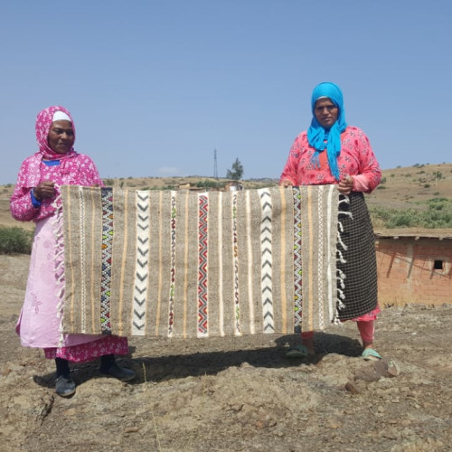  Hanbel Cotton and Tadout - Wool Colored Morocco