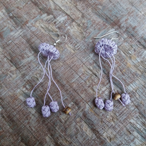 Multi Button Earrings