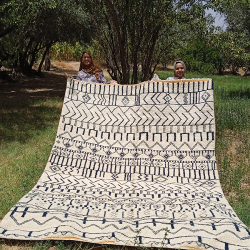 Handmade Moroccan Pileknot Rug