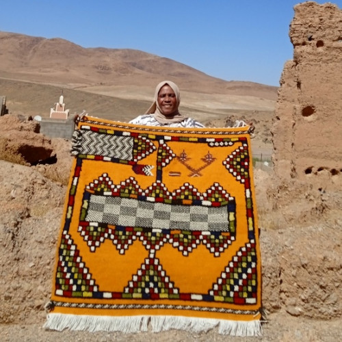 Handmade Moroccan Pileknot Rug