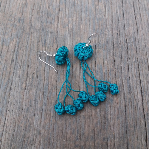 Multi Button Earrings