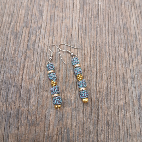 Multi Button Earrings