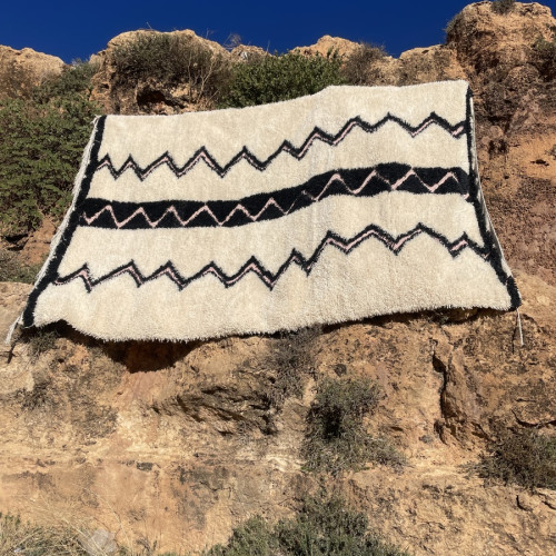  Beni Ourain  Pink, Black Morocco