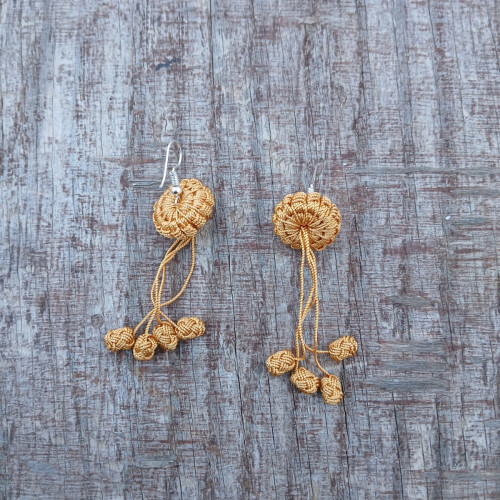 Multi Button Earrings