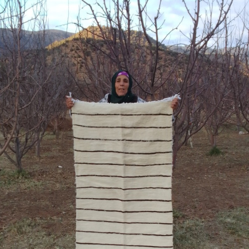  Hanbel blanket   Black, White Morocco
