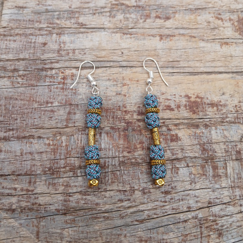 Multi Button Earrings