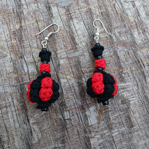 Multi Button Earrings