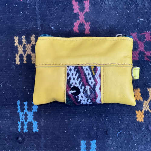   small bag leather Yellow Morocco