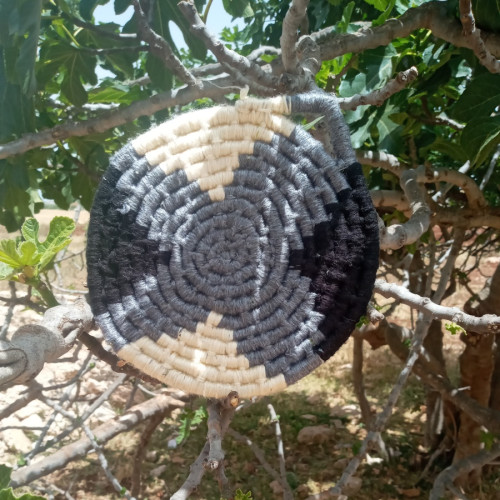  Basket  Grey, Black Morocco