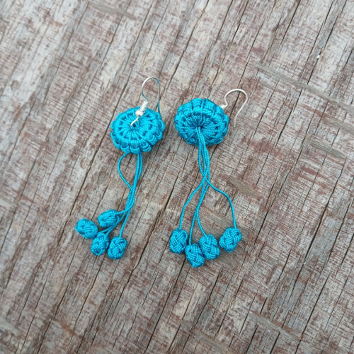 Multi Button Earrings