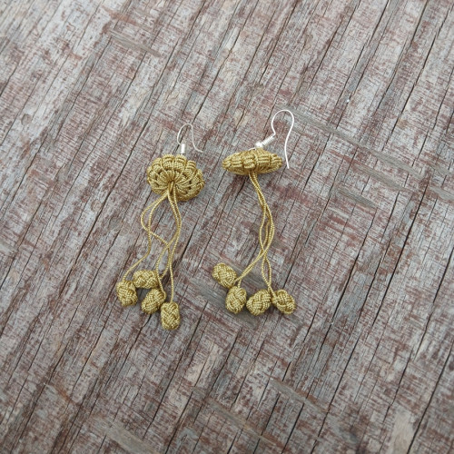 Multi Button Earrings