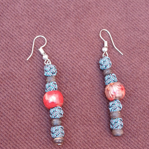 Multi Button Earrings