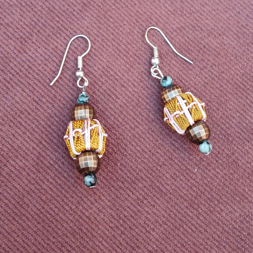 Multi Button Earrings