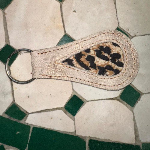   small bag leather Pink, Brown Morocco