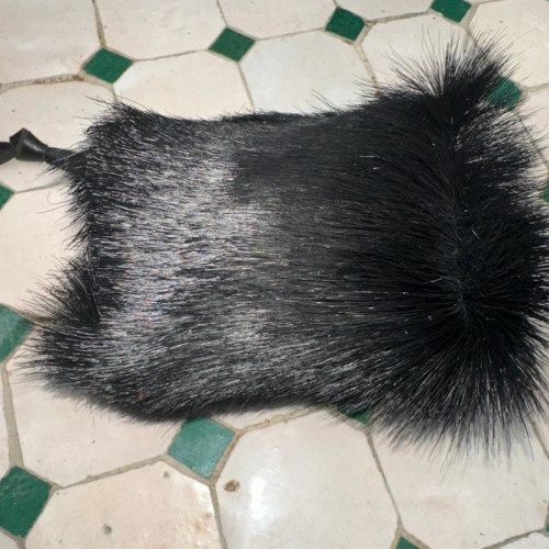   small bag leather Black Morocco