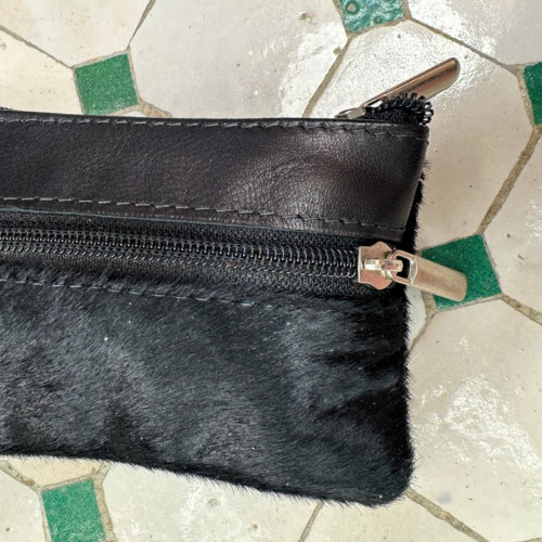   small bag leather Black Morocco