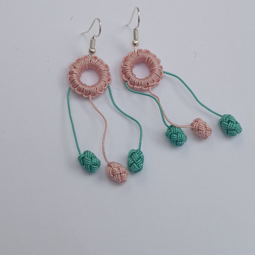 Multi Button Earrings