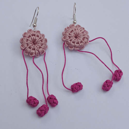 Multi Button Earrings